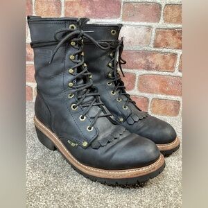 Ad Tec Men’s Fireman Logger men’s Work boots size 11
